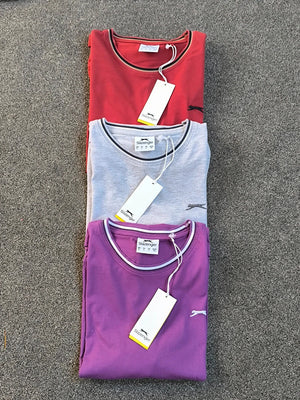Slazenger Men's Tipped T-Shirt Bundle Uk Size Large Please read the description