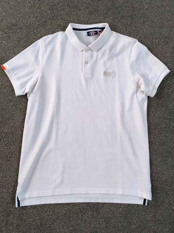 Jack Wills , Super Dry &amp; Threadbare Men's Polo Shirts Bundle Uk Size XL With Defects