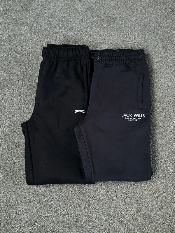 Jack Wills &amp; Slazenger Men's Joggers Bundle Uk Size Medium