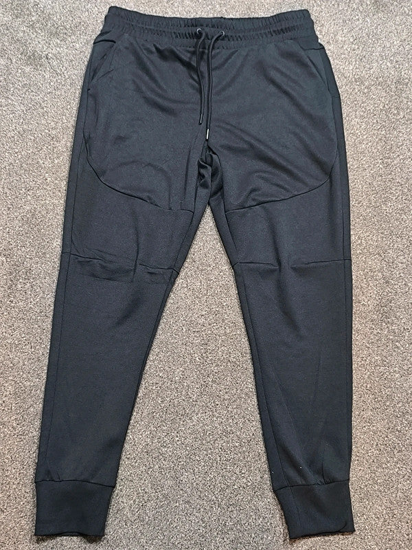 Lonsdale Men's Joggers Black Uk Size Large