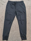 Lonsdale Men's Joggers Black Uk Size Large