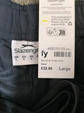 Slazenger Men's Open Hem Woven Tracksuit Bottoms Uk  Size Large