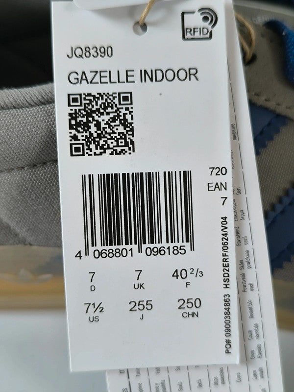 Adidas Gazelle Indoor Mens Shoes Trainers UK Size 7