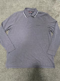 Pierre Cardin Men's Long Sleeve Polo Shirt Uk Size 2XL