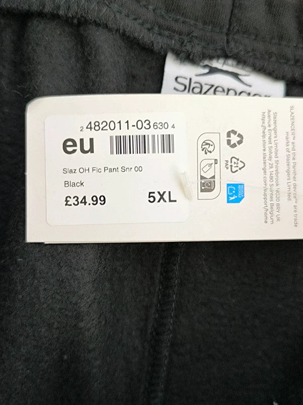 Slazenger Men's Open Hem Fleece Pants Uk Size 5XL