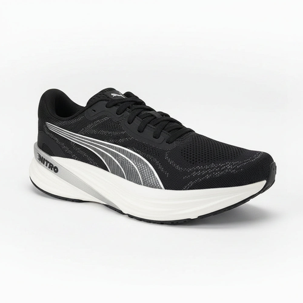 Puma Magnify Nitro 2 Women's Running Shoes Black Uk Size 8.5 No Box
