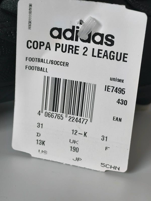 Adidas Copa Pure 2 League FG Junior Football Boots Uk Size 12.5K No Box Please read the description