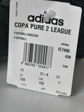Adidas Copa Pure 2 League FG Junior Football Boots Uk Size 12.5K No Box Please read the description