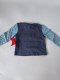 Lilly & Sid Unisex Top and Reversible Trouser Set Uk Size 3-6 Months