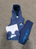 Disney Mickey Mouse 3-Piece Set Uk Size 0-3 Months