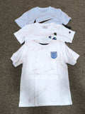 Nike Dri-Fit, Champion &amp;  England Football Boys T-Shirt Bundle Age 5-6 Years With Defects