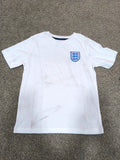 Nike Dri-Fit, Champion &amp;  England Football Boys T-Shirt Bundle Age 5-6 Years With Defects