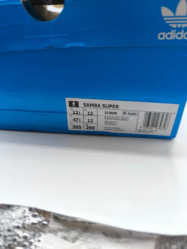 Adidas Samba Super Mens Shoes Trainers UK Size 12