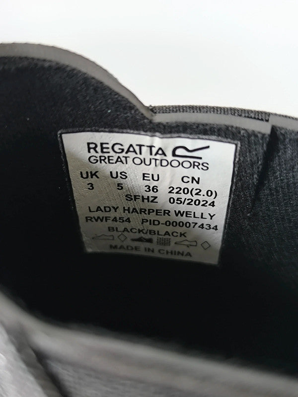 Regatta Great Outdoors Women's Harper Ankle Wellies Uk Size 3 No Box