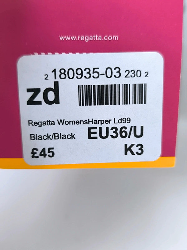 Regatta Great Outdoors Women's Harper Ankle Wellies Uk Size 3 No Box