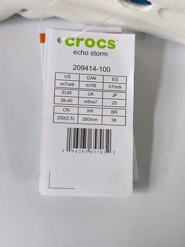 Crocs Echo Storm Clogs Unisex Mens Uk Size 6 / Womens Uk Size 7 NO BOX
