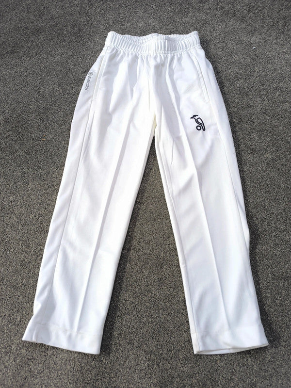 Kookaburra Kids Elite Cricket Trousers X2 Uk Size 7-8 (S) Years With Defects