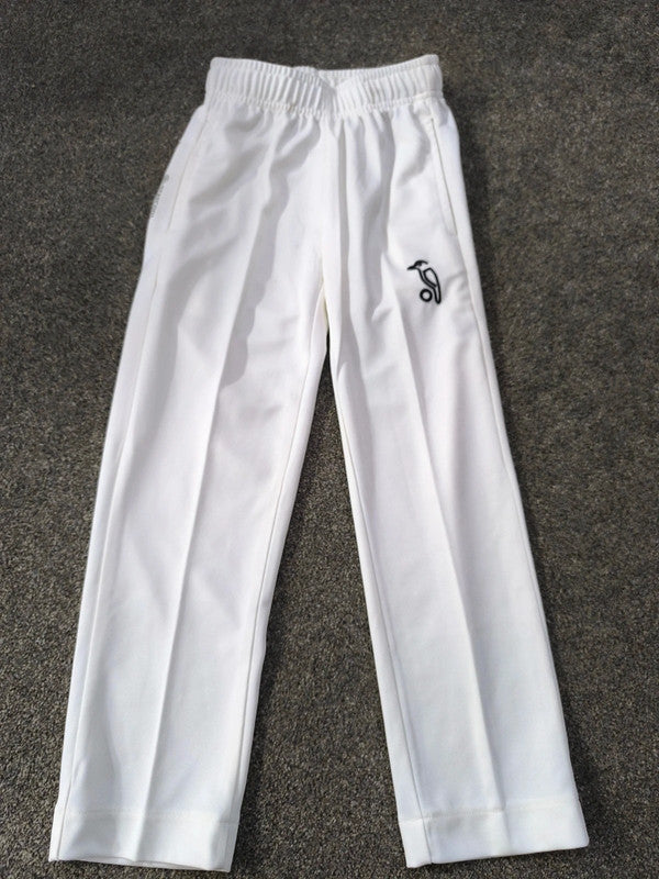 Kookaburra Kids Elite Cricket Trousers X2 Uk Size 7-8 (S) Years With Defects