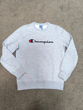 Champion Classic Big Logo Spellout Crewneck Sweatshirt Mens Uk Size XL