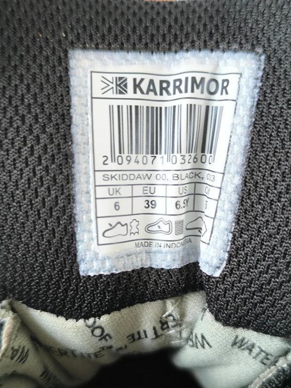 Karrimor Skiddaw Waterproof Walking Boots Uk Size 6 No Box With Slight Defects