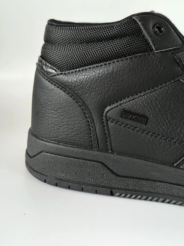 Deakins Thunder Black Mens Mid Top Hiking Boots Uk Size 8 NO BOX