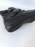 Miso Women's Black Scrunch Ankle Boots Uk Size 6 No Box With Slight Defects