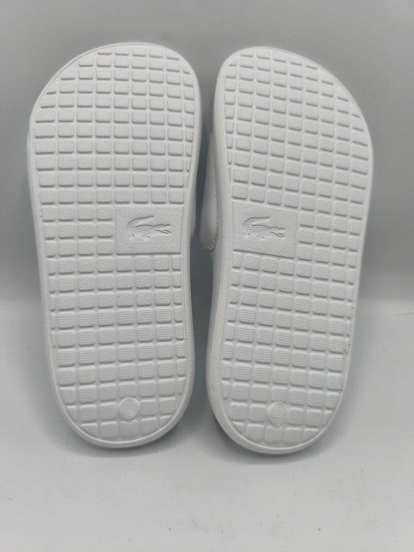 Lacoste Serve Slide 1 Junior Uk Size 3 No Box With Slight Defects