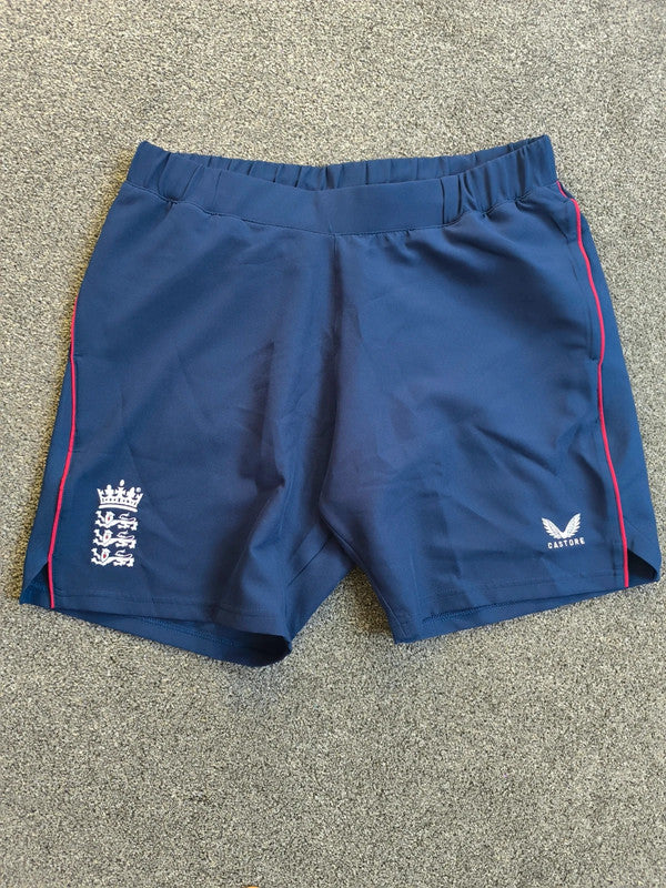 Castore England Cricket Men's Training Shorts Uk Size Small