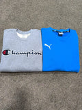 Champion &amp; Puma Men's Crewneck Sweatshirts Uk Size Small