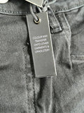 Brave Soul Black Ripped Denim Shorts UK Size Small W30