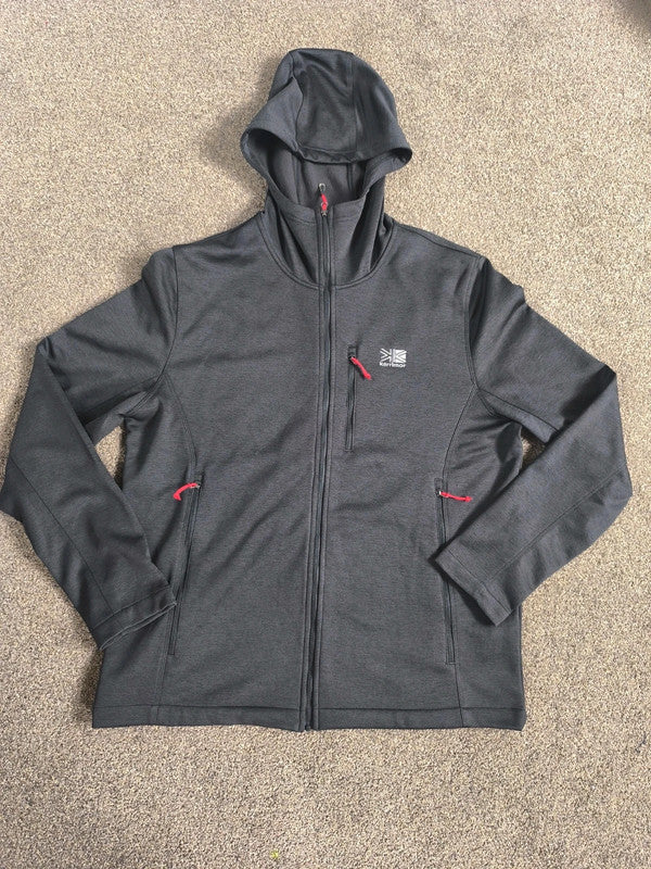 Karrimor Hot Rock Men's Grid Fleece Hoodie Uk Size XL