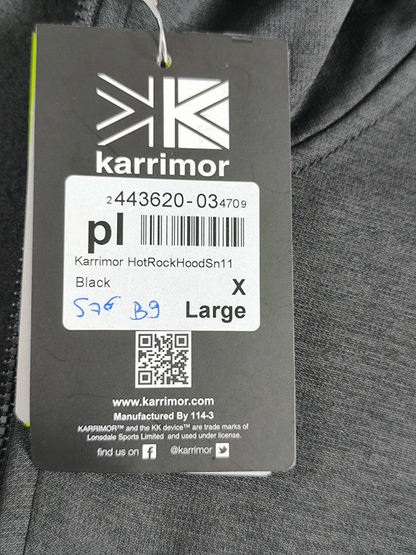 Karrimor Hot Rock Men's Grid Fleece Hoodie Uk Size XL