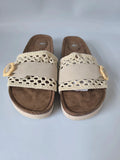 Rocket Dog Crochet Slide Sandals Platform Slip On Shoes Size UK 8 / EU 41 Brand New No Box