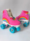 No Fear Retro Quad Skates Kids Uk Size 2 No Box With Slight Defects