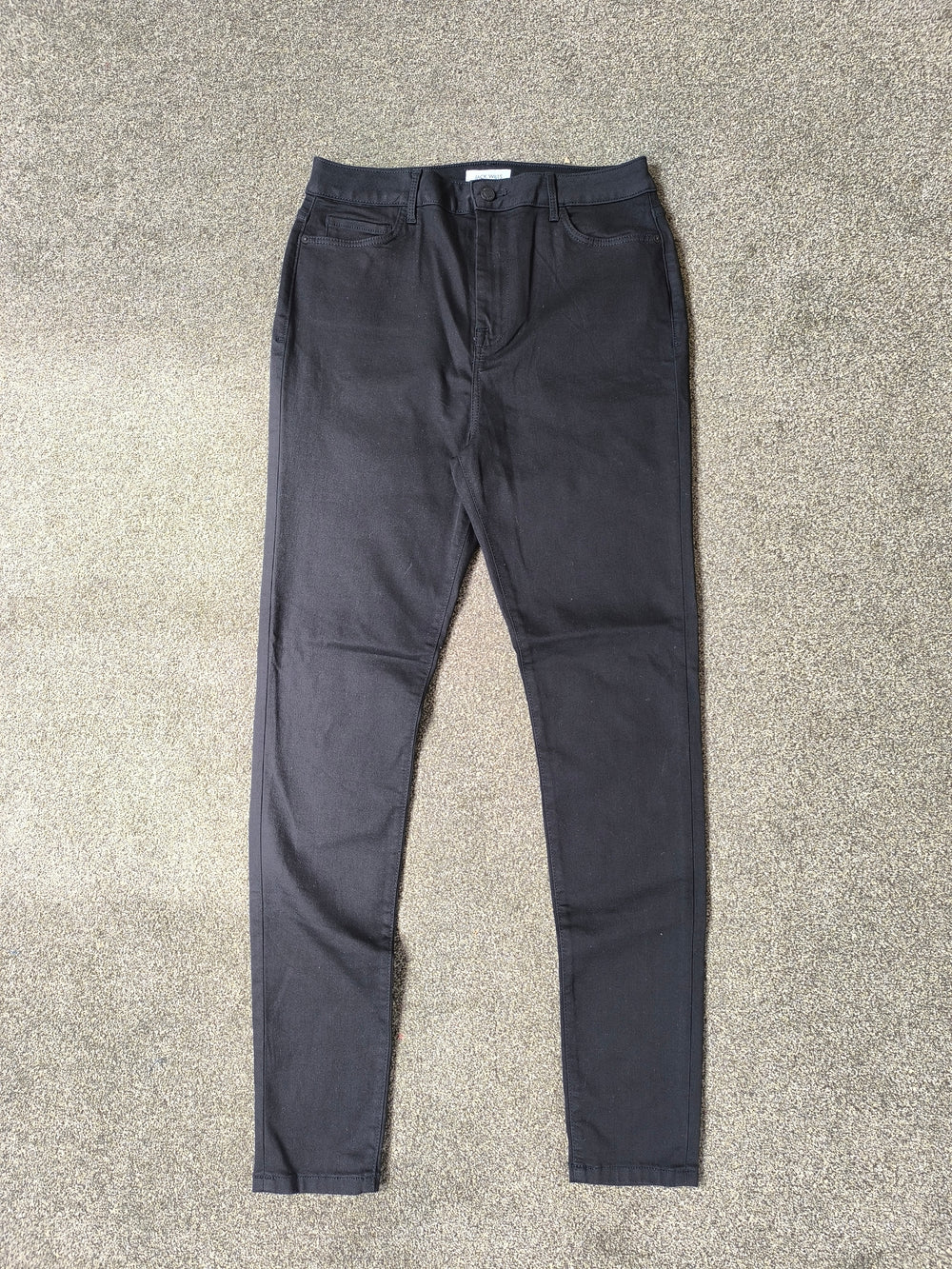 Jack Wills 'Toni' Women's Black High Rise Skinny Jeans - 34W 32L (UK 16) Brand new without Tags