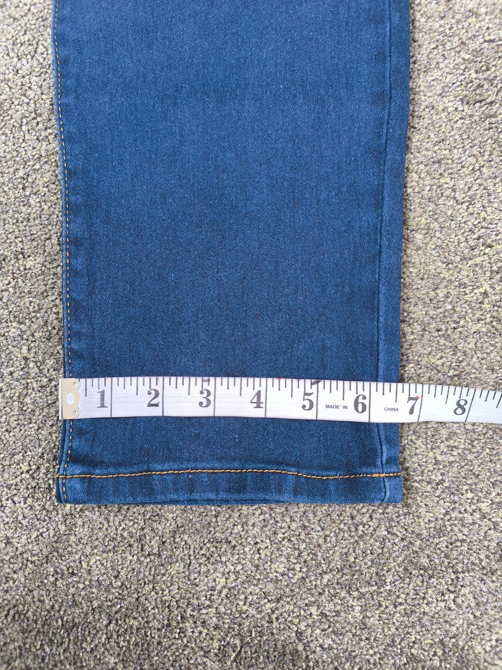 Brave Soul London 'Pam' Stretch Womens Skinny Jeans Mid Blue Size 24 (5XL) BNWT