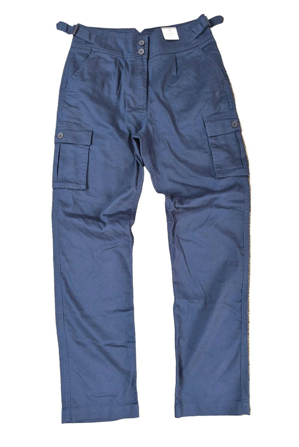 Craghoppers Navy Blue Cargo Pants Regular Fit - Women’s UK 12 Brand new Never Worn