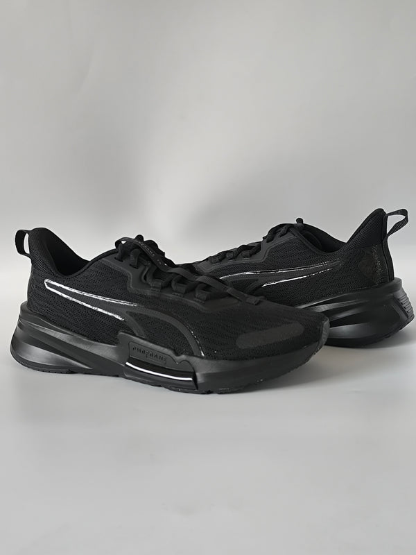 PUMA PWRFRAME TR Women's Shoes Trainers - All Black - UK Size 6 - New Without Box