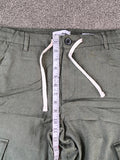 Threadbare Men’s Linen Blend Cargo Trousers – Khaki Green W32 Brand New With Minor Defect