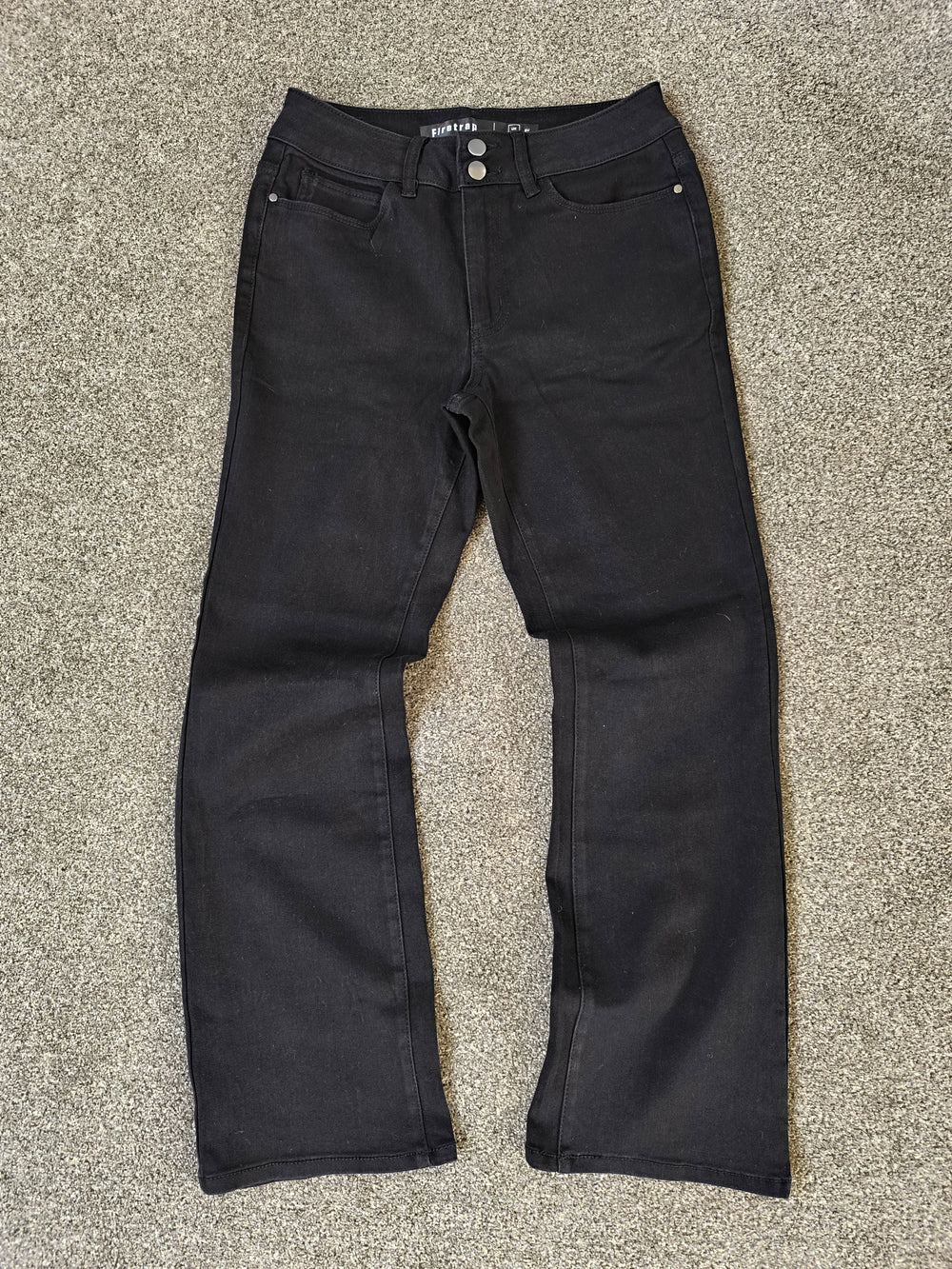 Firetrap Women's Black Bootcut Flare Jeans - Size UK 6 New