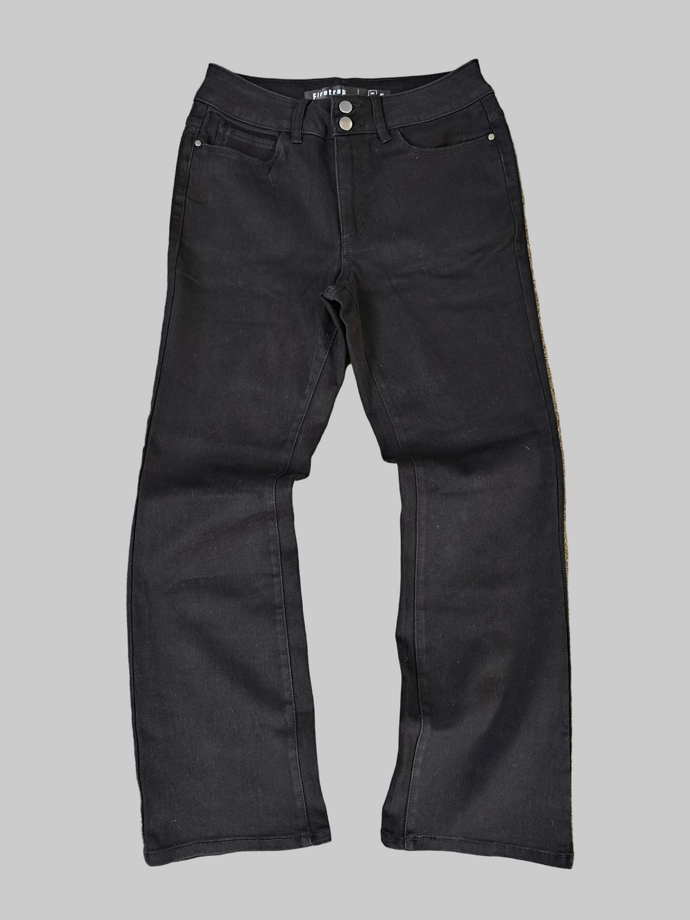 Firetrap Women's Black Bootcut Flare Jeans - Size UK 6 New