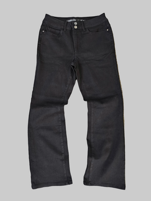 Firetrap Women's Black Bootcut Flare Jeans - Size UK 6 New