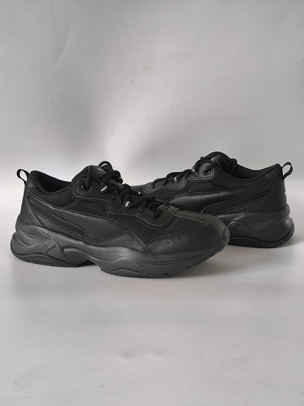 Puma Cilia Mode Chunky Women's Shoes Trainers - All Black - UK Size 6 NO BOX