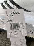 Adidas Superstar Mens Shoes Trainers UK Size 8.5 Brand New