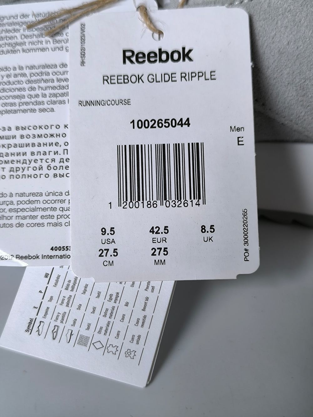 Reebok Glide Ripple Mens Shoes Trainers Uk Size 8.5 No Box