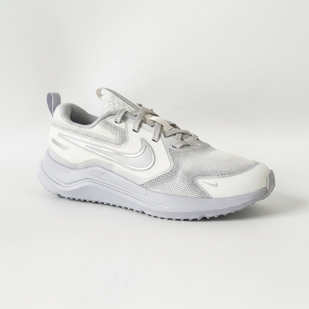Nike Cosmic Runner GS Kids Shoes Trainers Size UK 4 Brand New Without Box Slight Defect Light Grey White