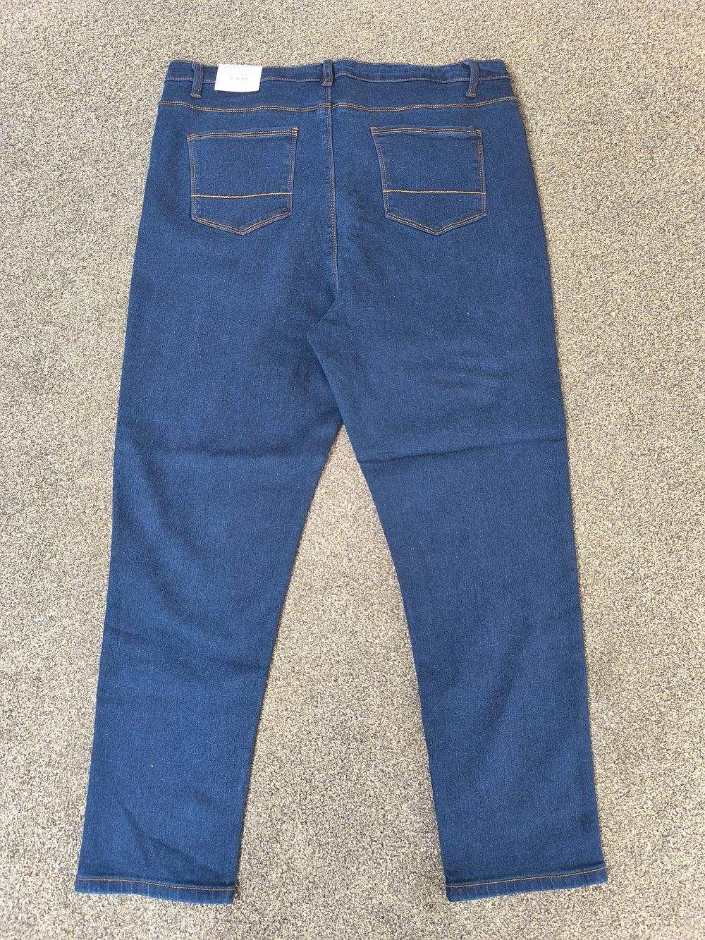 Brave Soul London 'Pam' Stretch Womens Skinny Jeans Mid Blue Size 24 (5XL) BNWT