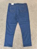 Brave Soul London 'Pam' Stretch Womens Skinny Jeans Mid Blue Size 24 (5XL) BNWT