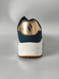 Skechers Uno Stand On Air Women's Shoes Trainers - Navy Blue & Gold - UK Size 4 - Brand New (No Box)