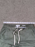 Threadbare Men’s Linen Blend Cargo Trousers – Khaki Green W32 Brand New With Minor Defect